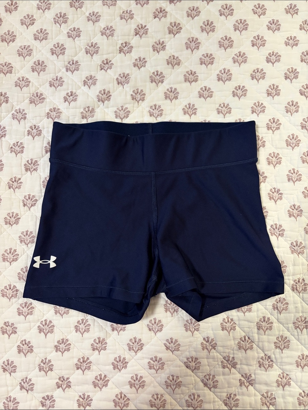 Under Armour Navy Women’s Athletic Compression Shorts